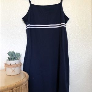 Striped casual dress